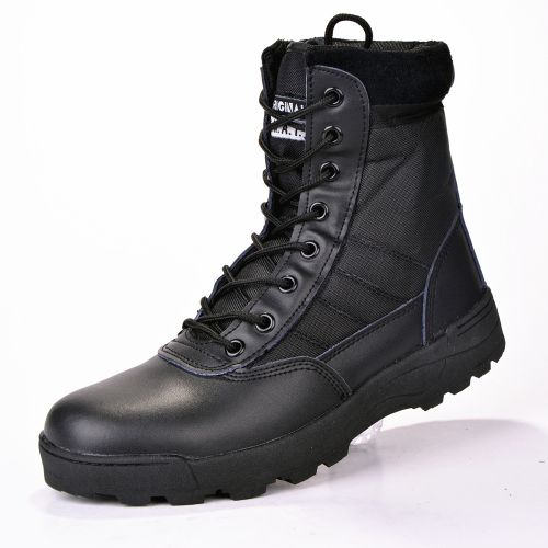Bottes militaires pour homme SWAT en cuir - choc Ref 1399223