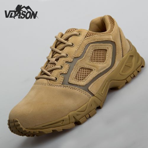 Bottes militaires pour homme VDASON en Cuir + mesh - porter Ref 1399287