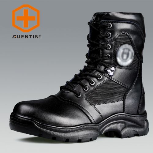 Bottes militaires pour homme Première couche en cuir - porter Ref 1399362