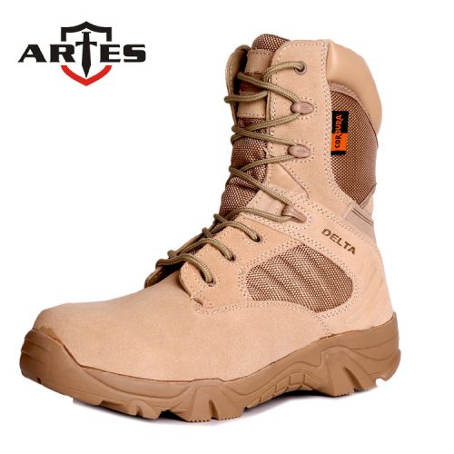 Bottes militaires pour homme en pu + mesh - soutien Ref 1399383
