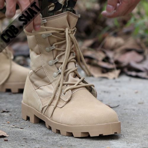 Bottes militaires pour homme en cuir - amortissement Ref 1399392