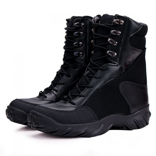 Bottes militaires pour homme Première couche en cuir - porter Ref 1399421