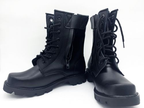 Bottes militaires pour homme Première couche en cuir - chaud Ref 1399427