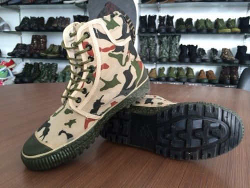 Bottes militaires en toile - dérapage Ref 1399685