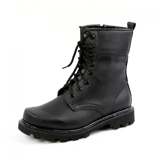 Bottes militaires pour homme en cuir - porter Ref 1399738