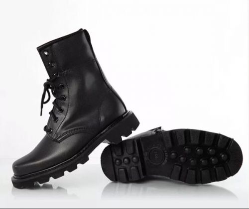 Bottes militaires pour homme en cuir - dérapage Ref 1399873