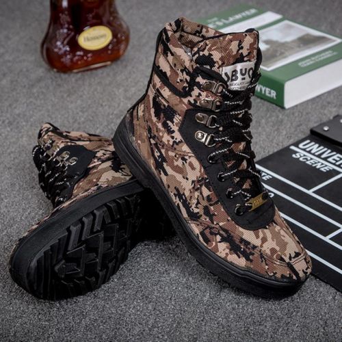 Bottes militaires en toile - dérapage Ref 1399977