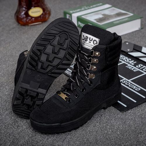 Bottes militaires en toile - dérapage Ref 1399990