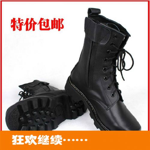 Bottes militaires pour homme en cuir - porter Ref 1400000