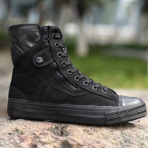 Bottes militaires en toile - dérapage Ref 1400146