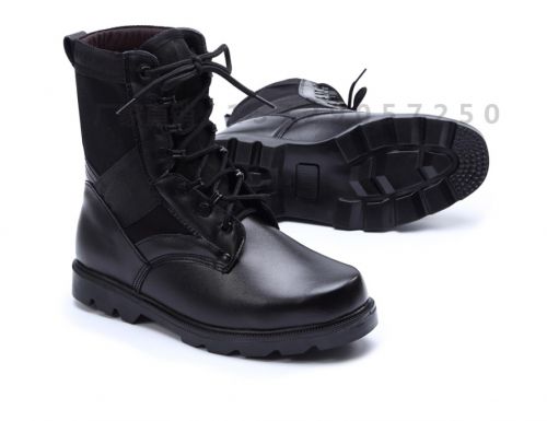 Bottes militaires pour homme en cuir de vache fendu - amortissement Ref 1400155