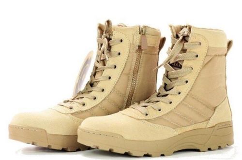 Bottes militaires pour homme SWAT en cuir - amortissement Ref 1400180