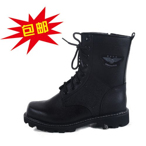 Bottes militaires en cuir - porter Ref 1400209