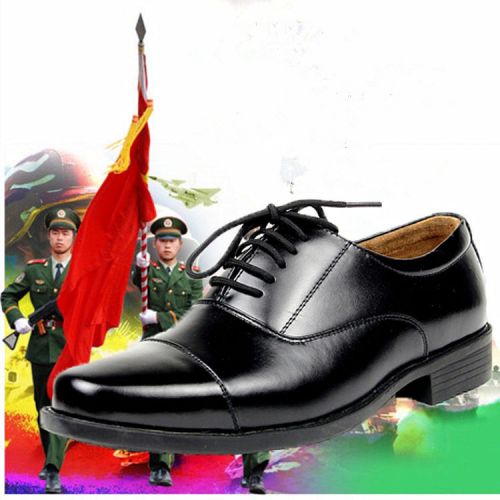 Bottes militaires pour homme en cuir - porter Ref 1400212