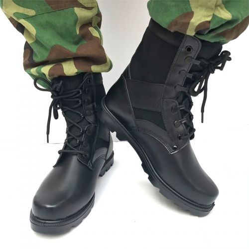 Bottes militaires pour homme en cuir - amortissement Ref 1400245
