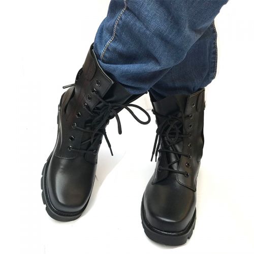 Bottes militaires pour homme en cuir - amortissement Ref 1400307
