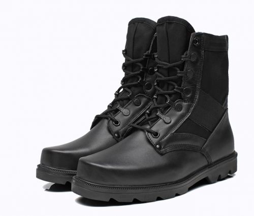 Bottes militaires pour homme en cuir - dérapage Ref 1400356