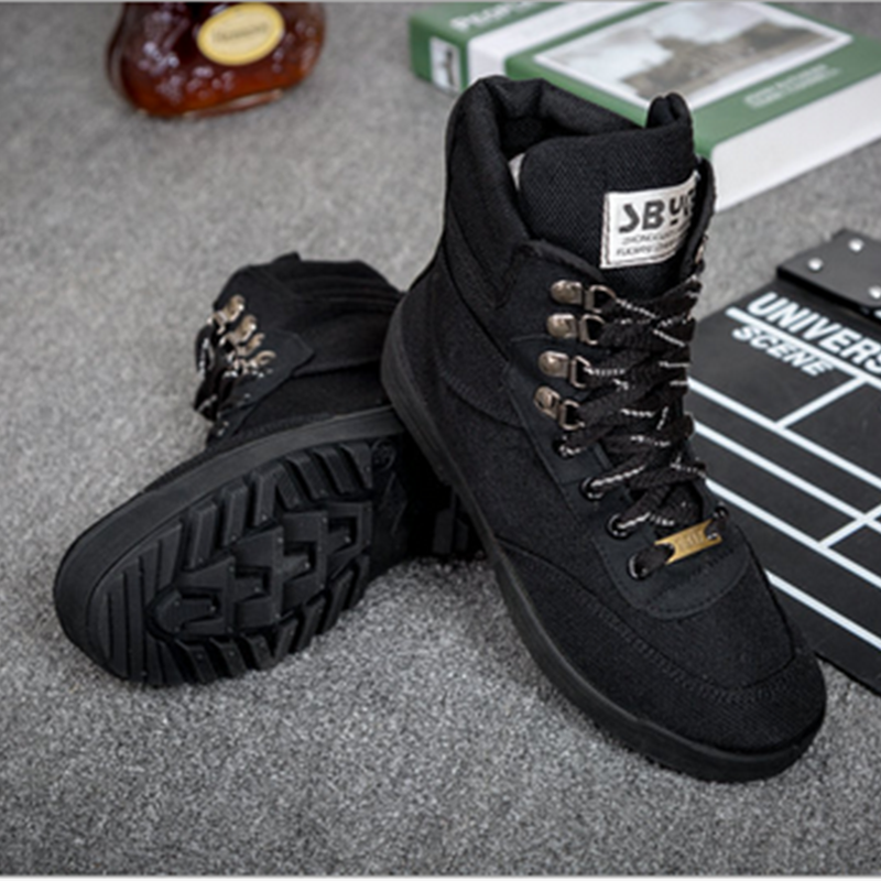 Bottes militaires en toile - porter Ref 1400491
