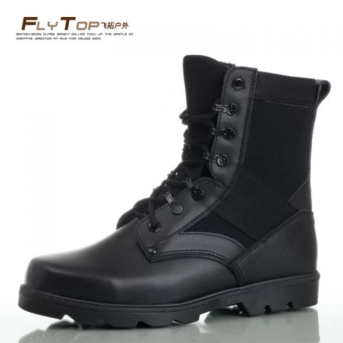 Bottes militaires pour homme en pu + mesh - lumière Ref 1400549