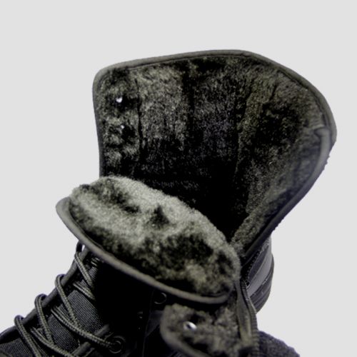 Bottes militaires pour homme en Nylon + cuir - dérapage Ref 1400592