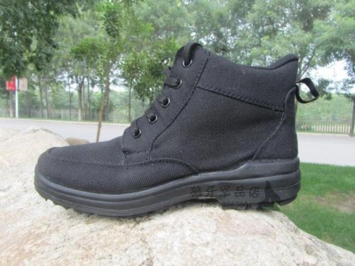 Bottes militaires pour homme en toile - Ref 1400656