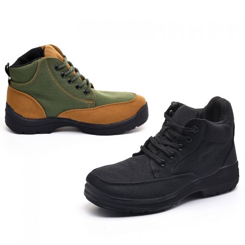 Bottes militaires pour homme en toile - chaud Ref 1400657