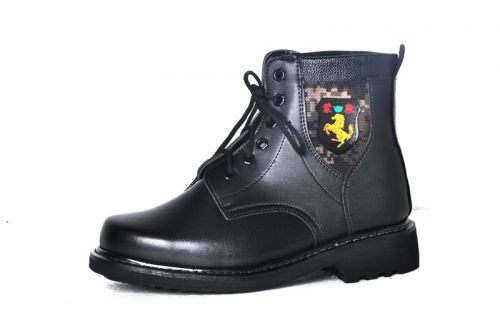 Bottes militaires pour homme en cuir - chaud Ref 1400672