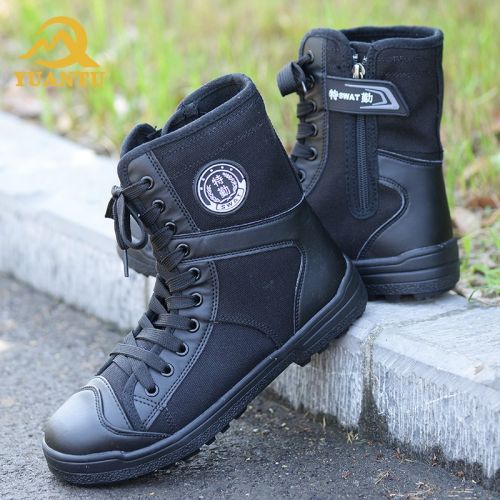 Bottes militaires en toile - porter Ref 1400877