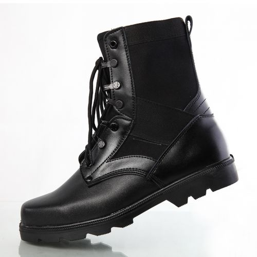 Bottes militaires pour homme en pu + mesh - respirant Ref 1400928