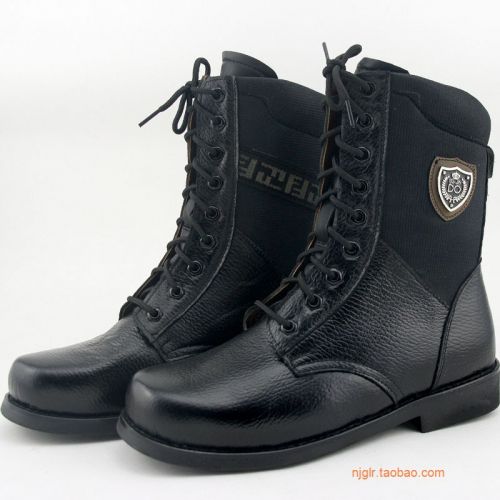Bottes militaires pour homme YERS Première couche en cuir - porter Ref 1402213