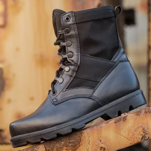 Bottes militaires pour homme VDASON en Cuir + mesh - respirant Ref 1402218