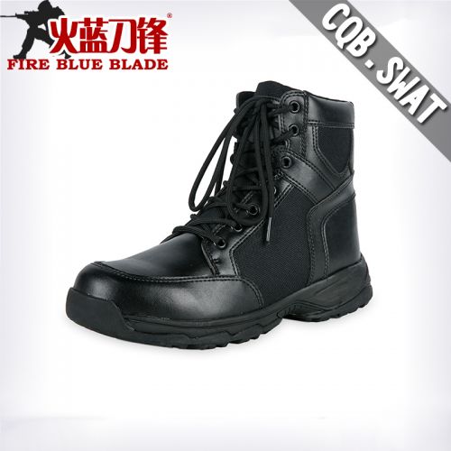 Bottes militaires en cuir - Ref 1402326