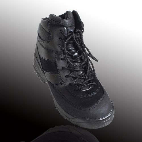 Bottes militaires pour homme en cuir de vache fendu - amortissement Ref 1402394