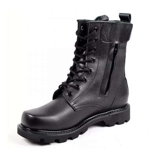 Bottes militaires pour homme en cuir - porter Ref 1402458