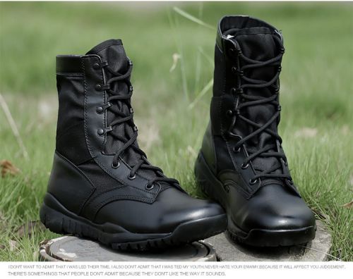 Bottes militaires pour homme en toile - respirant Ref 1402526