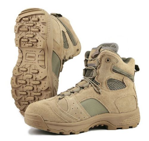 Bottes militaires pour homme Première couche en cuir - respirant Ref 1402544