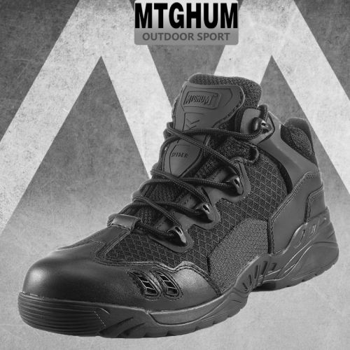 Bottes militaires pour homme MTGHUM en cuir - respirant Ref 1402626
