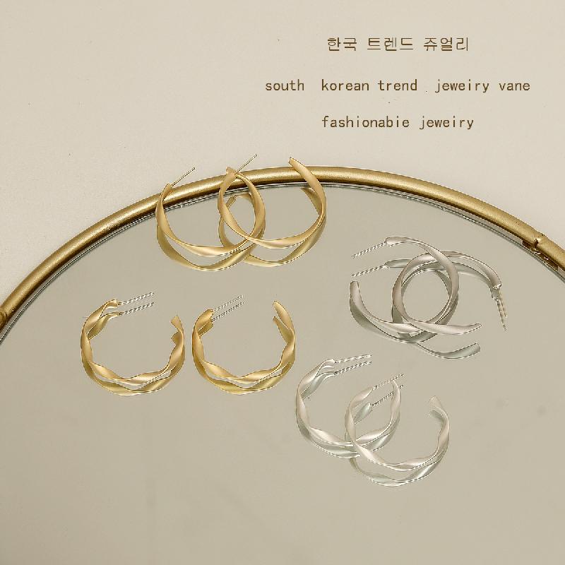 Boucles d'oreilles en métal - Ref 3446976