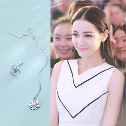 Boucles d'oreilles pendantes Femme Argentée - Ref 3097580