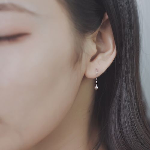 Boucles d'oreilles pendantes Femme Argentée - Ref 3097588