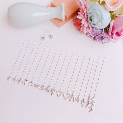 Boucles d'oreilles pendantes Femme Argentée - Ref 3097661
