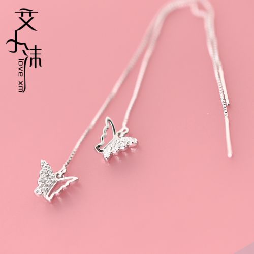 Boucles d'oreilles pendantes Femme Argentée - Ref 3097701