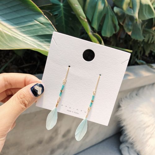 Boucles d'oreilles pendantes Femme MOMOHI en Alliage argent plaque or - Ref 3097749