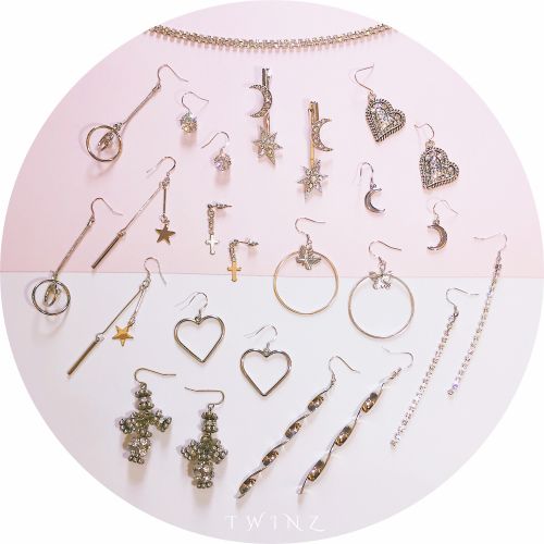Boucles d'oreilles pendantes Femme en Alliage argent plaque or - Ref 3097772