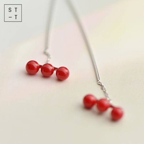 Boucles d'oreilles pendantes Femme Argentée - Ref 3097775