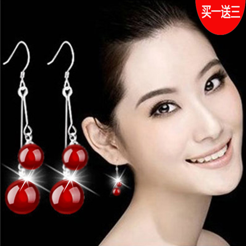 Boucles d'oreilles pendantes Femme Argentée - Ref 3097777