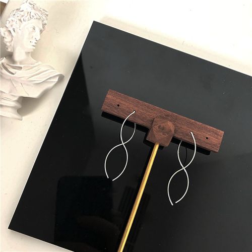 Boucles d'oreilles pendantes Femme Argentée - Ref 3097785