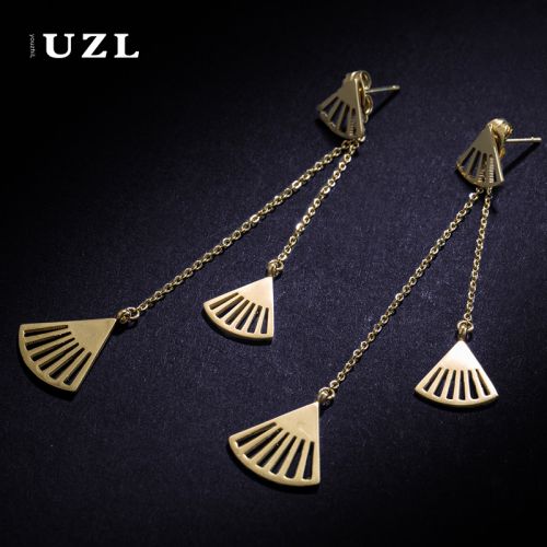 Boucles d'oreilles pendantes Femme EXCELLENT AMOUR en Alliage argent plaque or - Ref 3097808