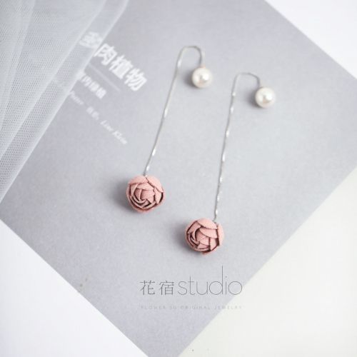 Boucles d'oreilles pendantes Femme Argentée - Ref 3097821