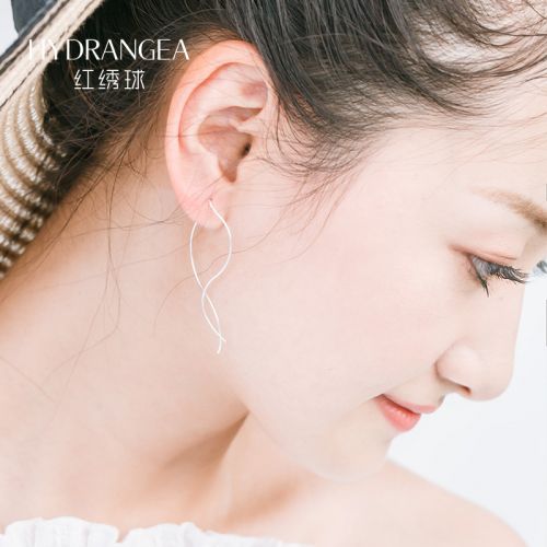 Boucles d'oreilles pendantes Femme Argentée - Ref 3097827